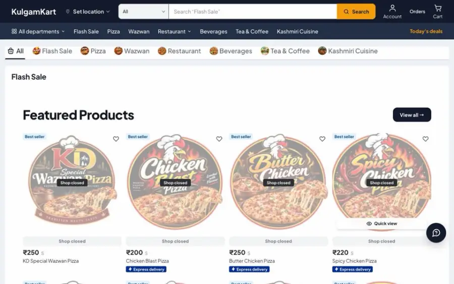KulgamKart website